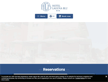 Tablet Screenshot of hotellagunablu.it